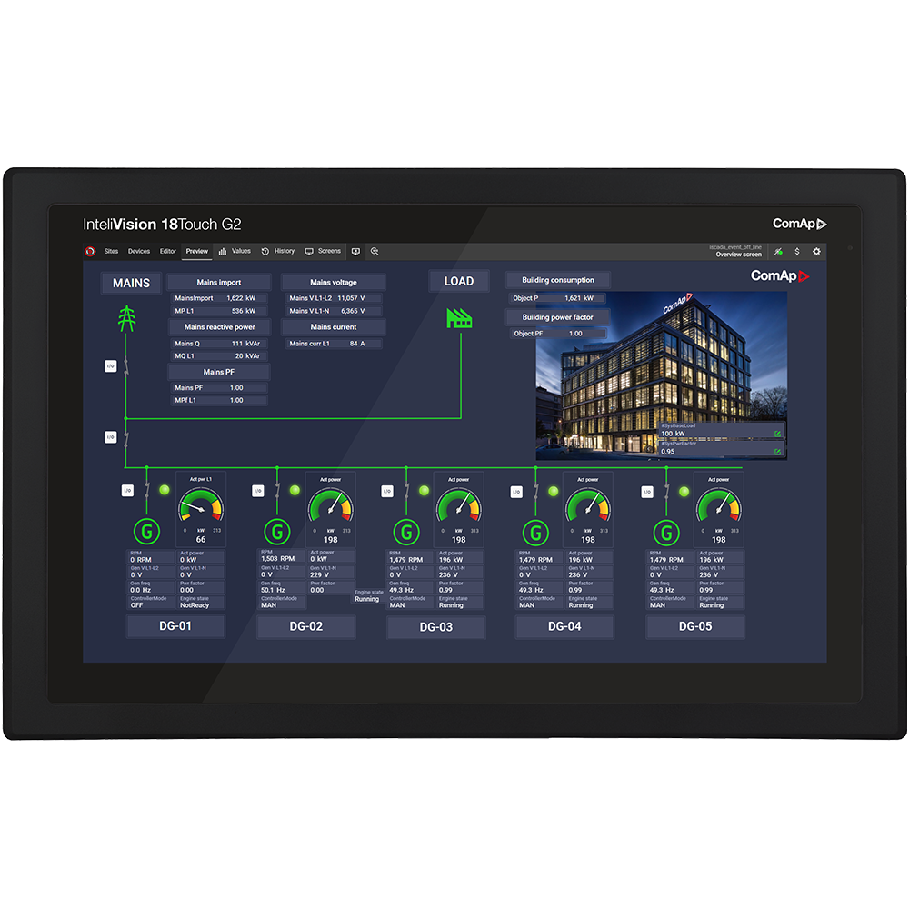 ComAp - ComAp Remote Displays | ComAp