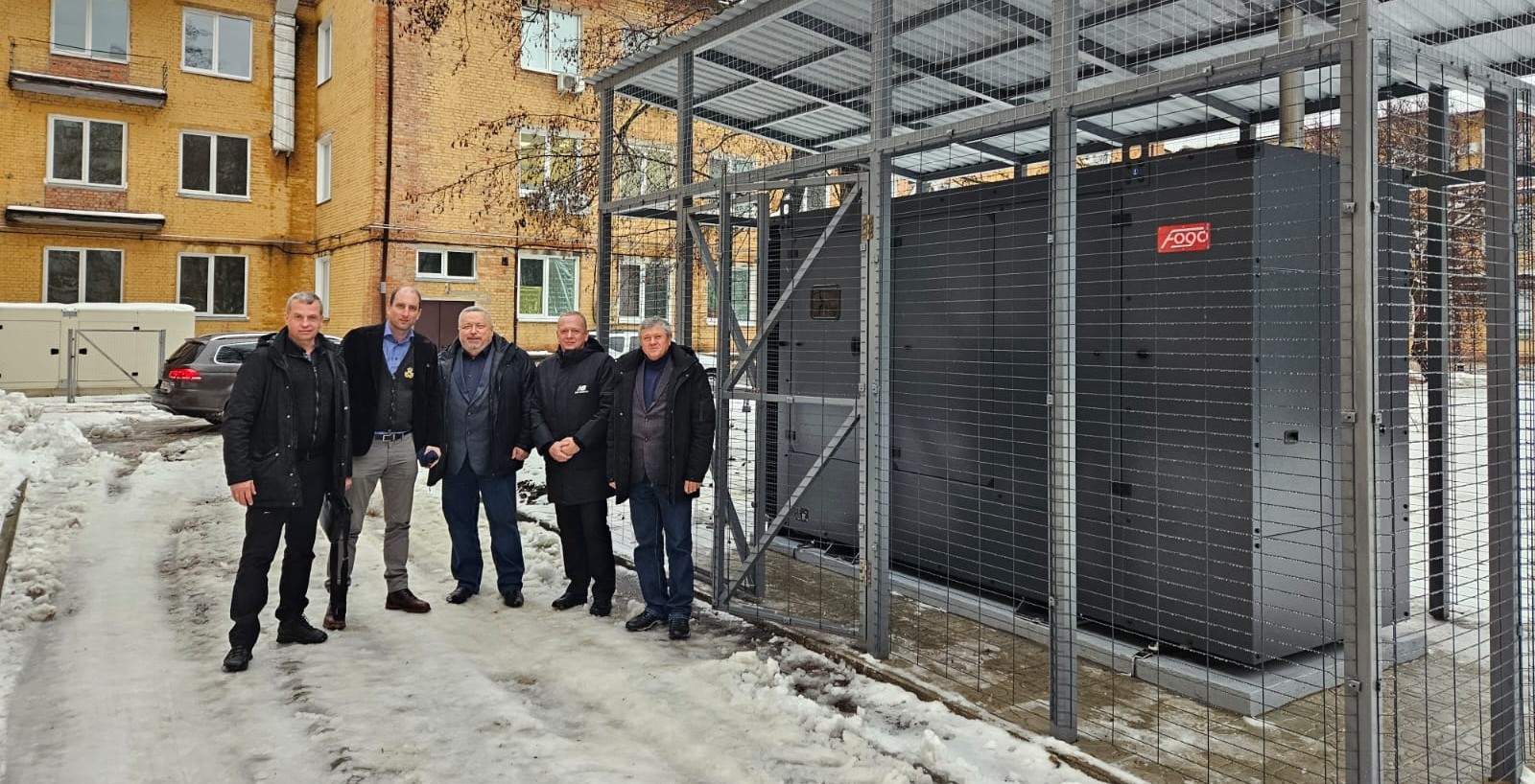 ComAp donates a gen-set to a Ukrainian Hospital